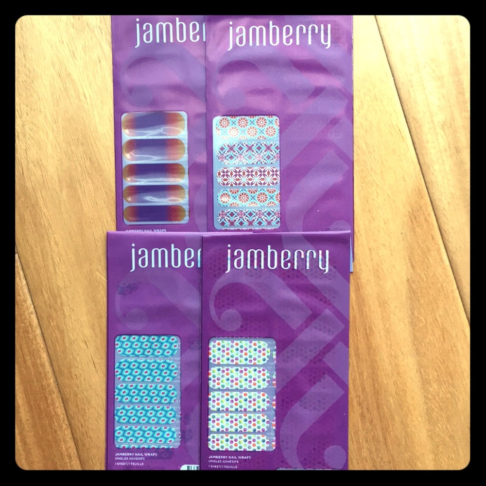 New Jamberry Nail Wraps bundle with nail dryer